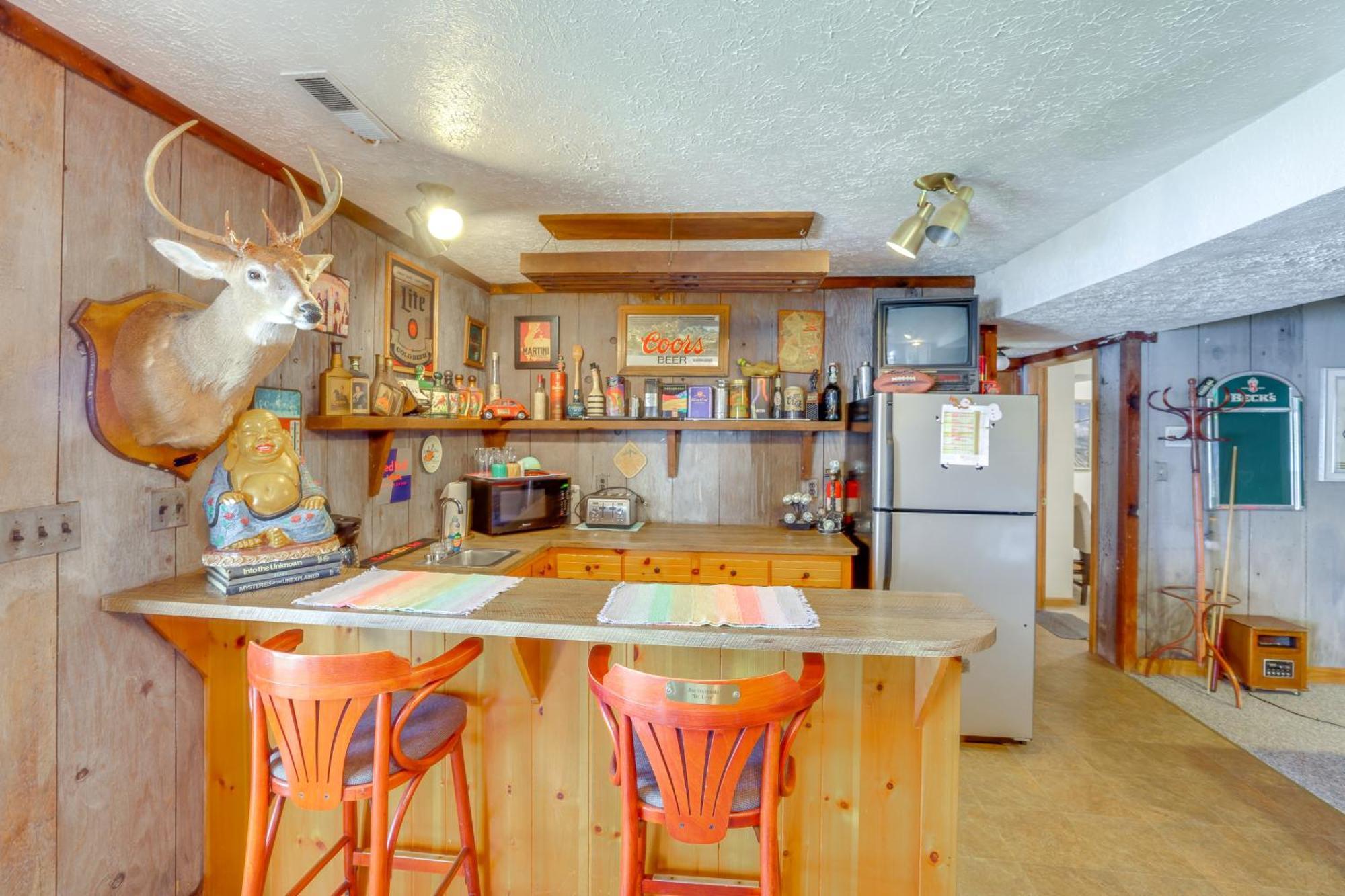 Smith Mountain Lake Retreat With Private Beach! Huddleston Exterior photo